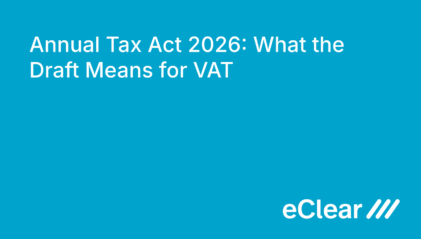Annual Tax Act What the Draft Means for VAT