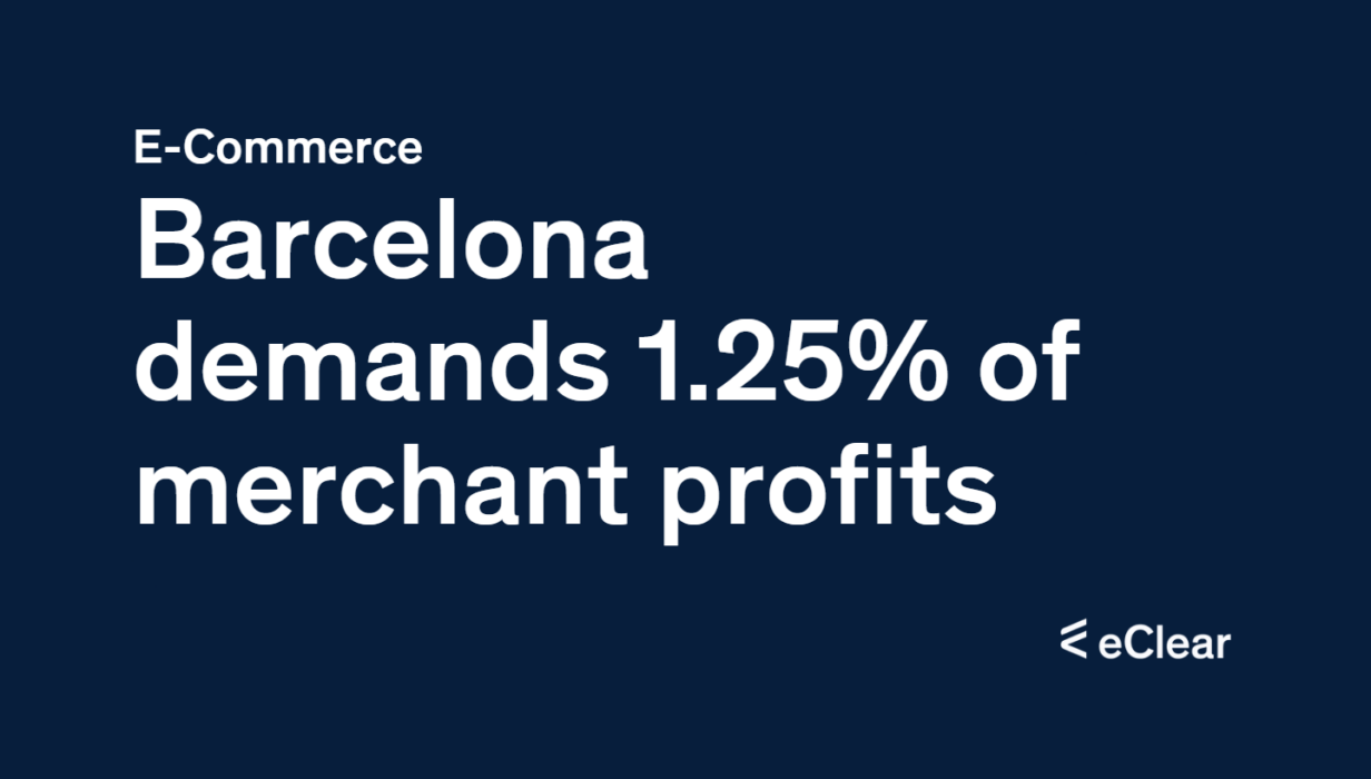 "Amazon tax" Online merchants have to pay in Barcelona eClear AG