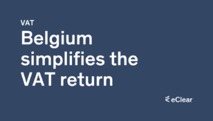 Belgium simplifies the VAT return