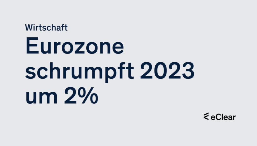 Eurozone schrumpft 2023 um 2