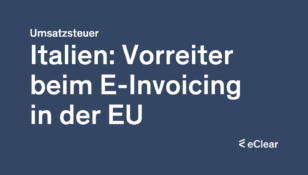 ITA Vorreiter beim E Invoicing in der EU 1