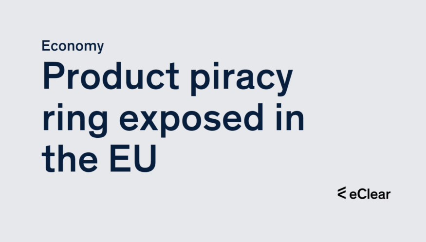 Product piracy ring exposed in the EU