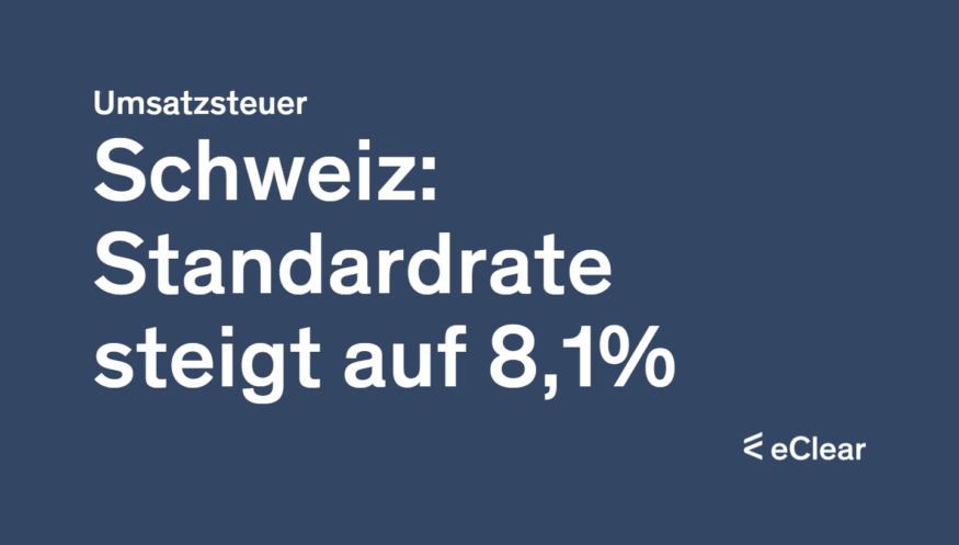 Schweiz Standardrate steigt auf 81