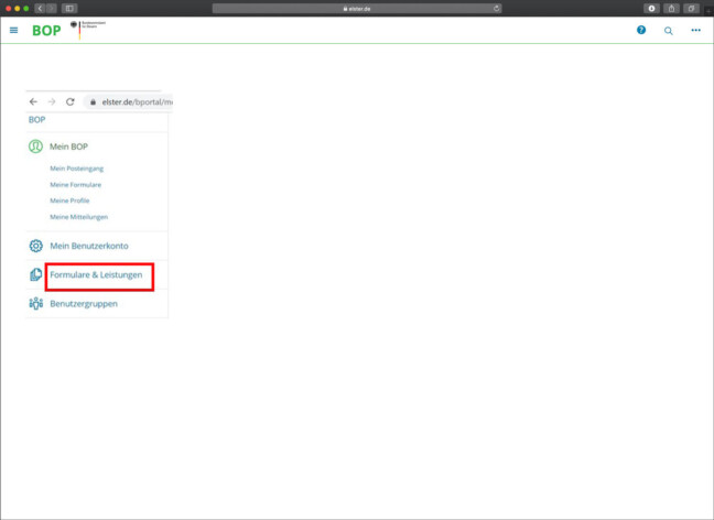 bop formulare leistungen