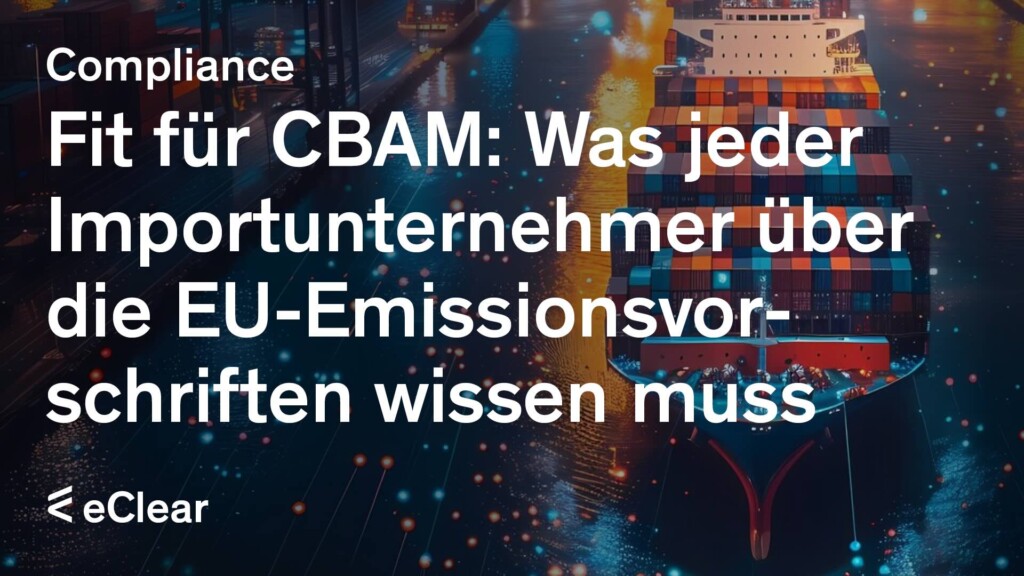 eClear fit für CBAM